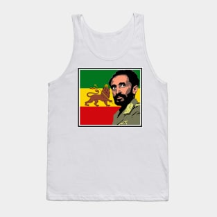 Haile Selassie-Lion of Judah Tank Top